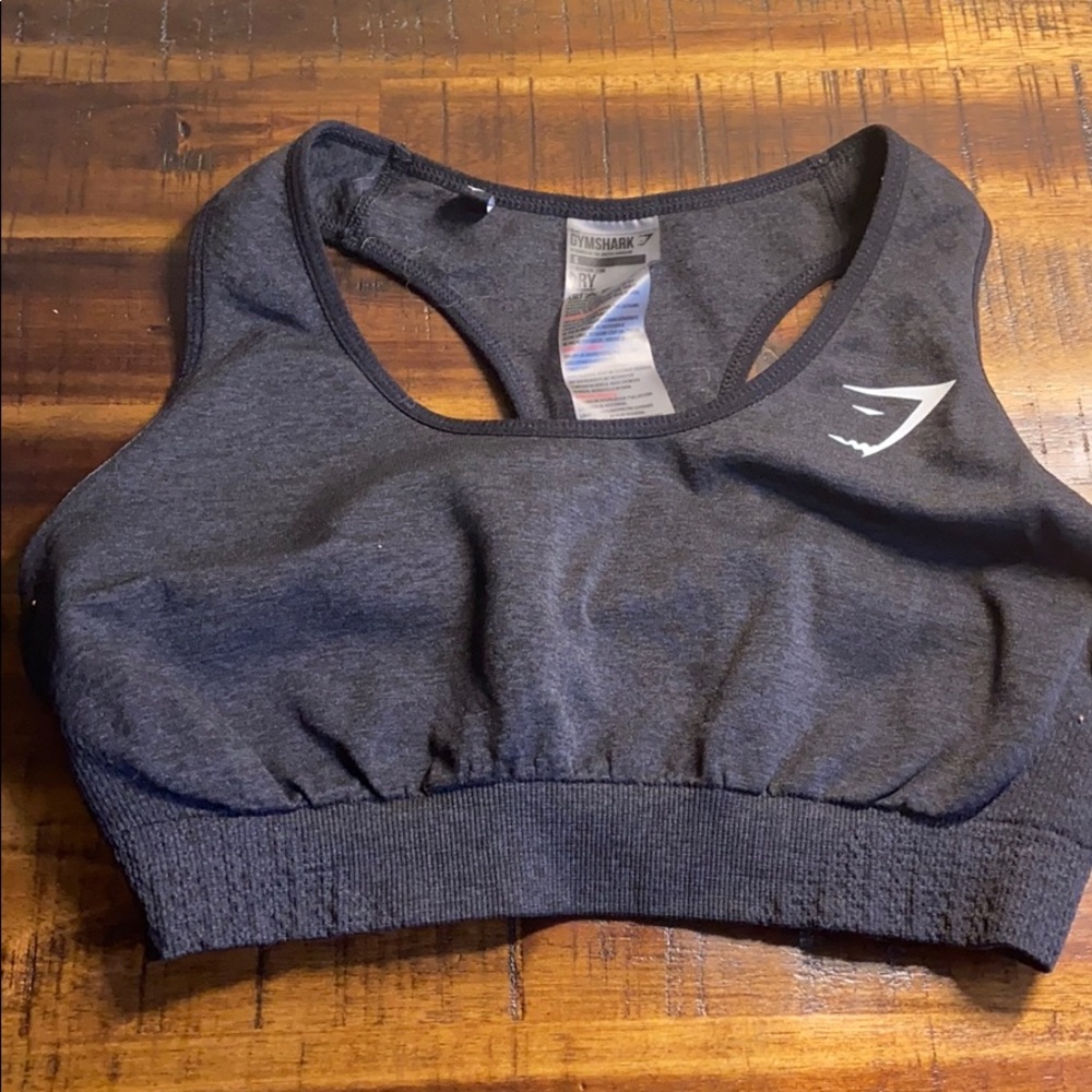 Gym shark sports bra size S